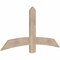 Ekena Millwork Bellingham Smooth Timber Gable Bracket, Douglas Fir, 60"W x 30"H x 1 1/2"D x 5 1/2"F, 12/12 Pitch GBW060X30X0206BEL00SDF - alternate 2